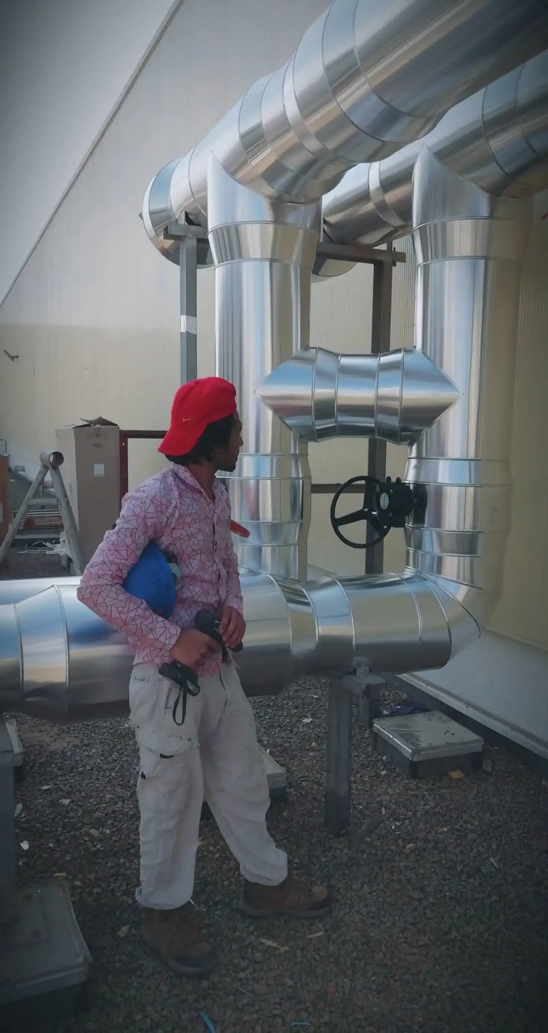 Chiller Water Line Installation in Riyadh