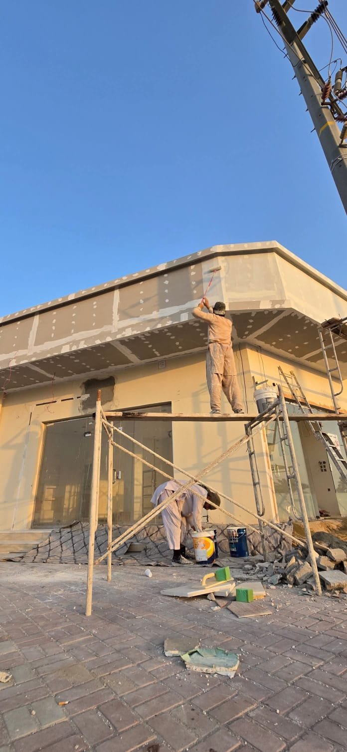 Paint work contractor in Riyadh